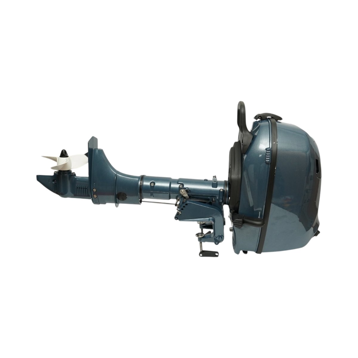 Motor barca pe benzina 6CP, 4 timpi, 112cc, turatie 5500rpm, racire cu apa, pornire manuala, elice 3 pale, capacitate rezervor 1.3L THOR – imagine 7