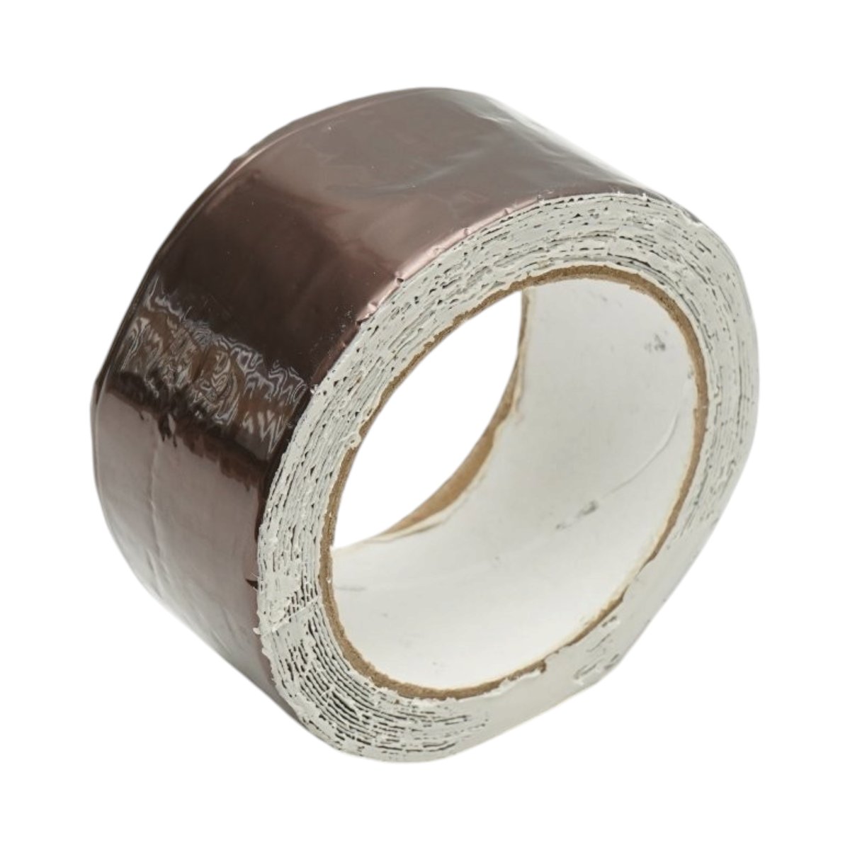 Banda butilica hidroizolanta autoadeziva 50mm x 5m cu folie de aluminiu maro RAL8011 Breckner Germany – imagine 2