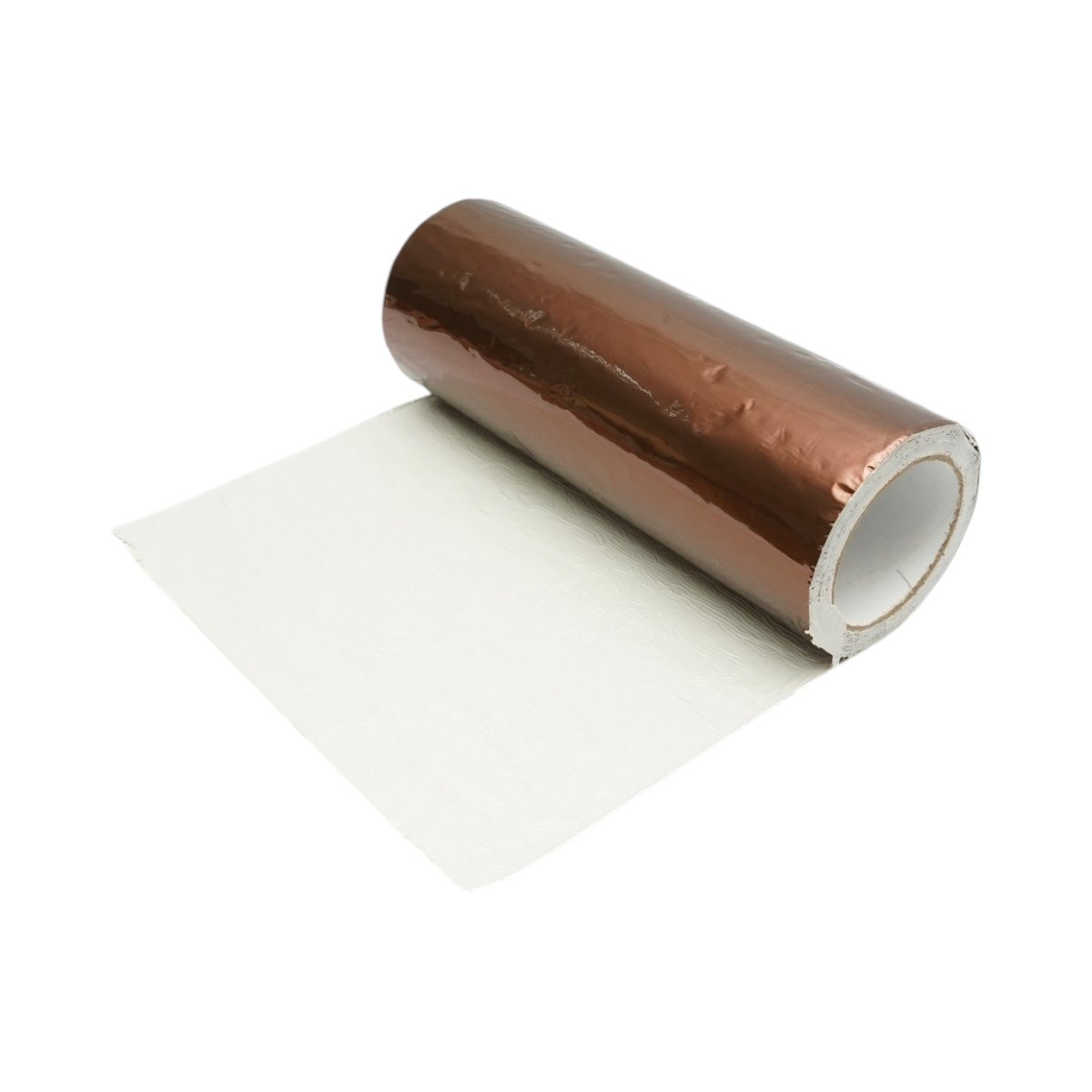 Banda butilica hidroizolanta autoadeziva 300mm x 5m cu folie de aluminiu maro RAL8003 Breckner Germany – imagine 6