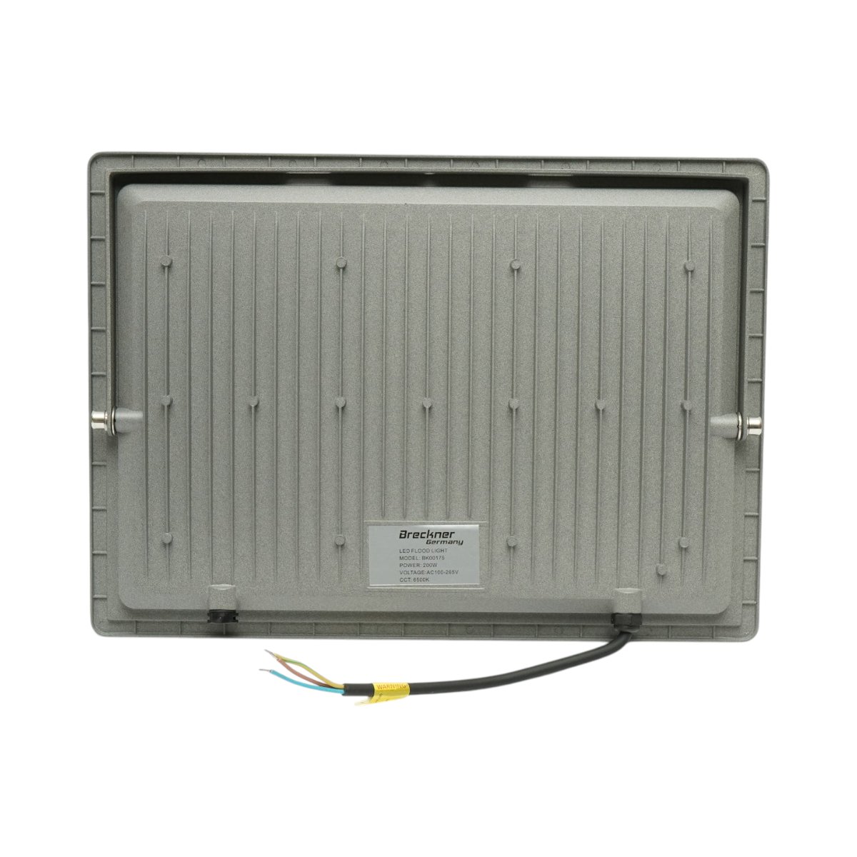 Proiector LED 200W, 100-265V, 6500K, 20000lm tip Flood 375x270x30mm IP66 Breckner Germany – imagine 3