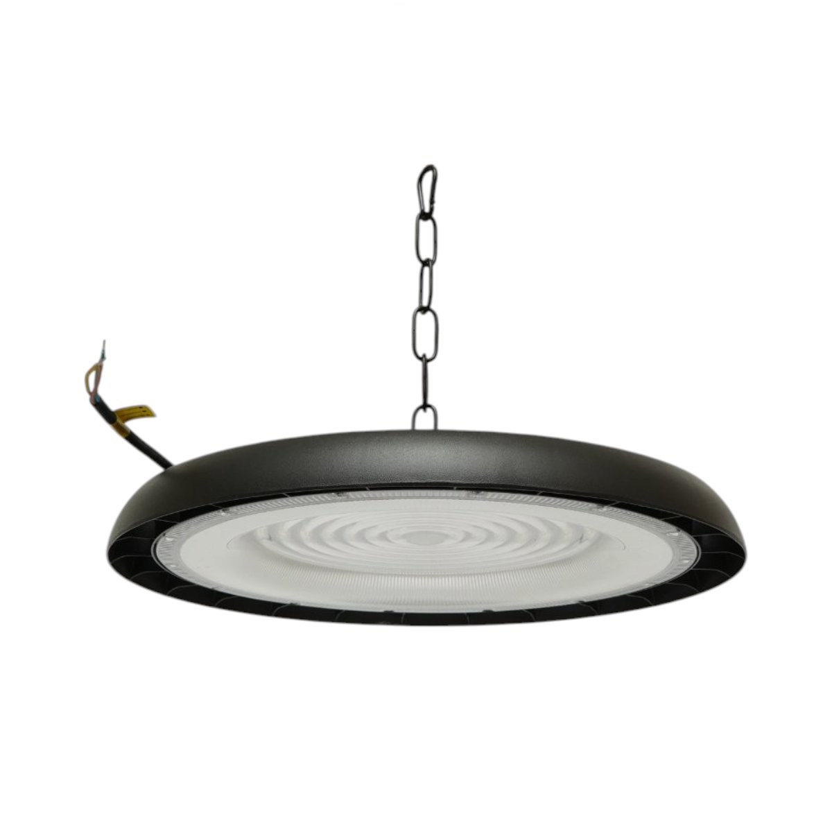 Lampa industriala LED UFO High-Bay 200W, 100-265V, 6500K, 24000lm pentru hale, depozite 365x32mm IP65 Breckner Germany