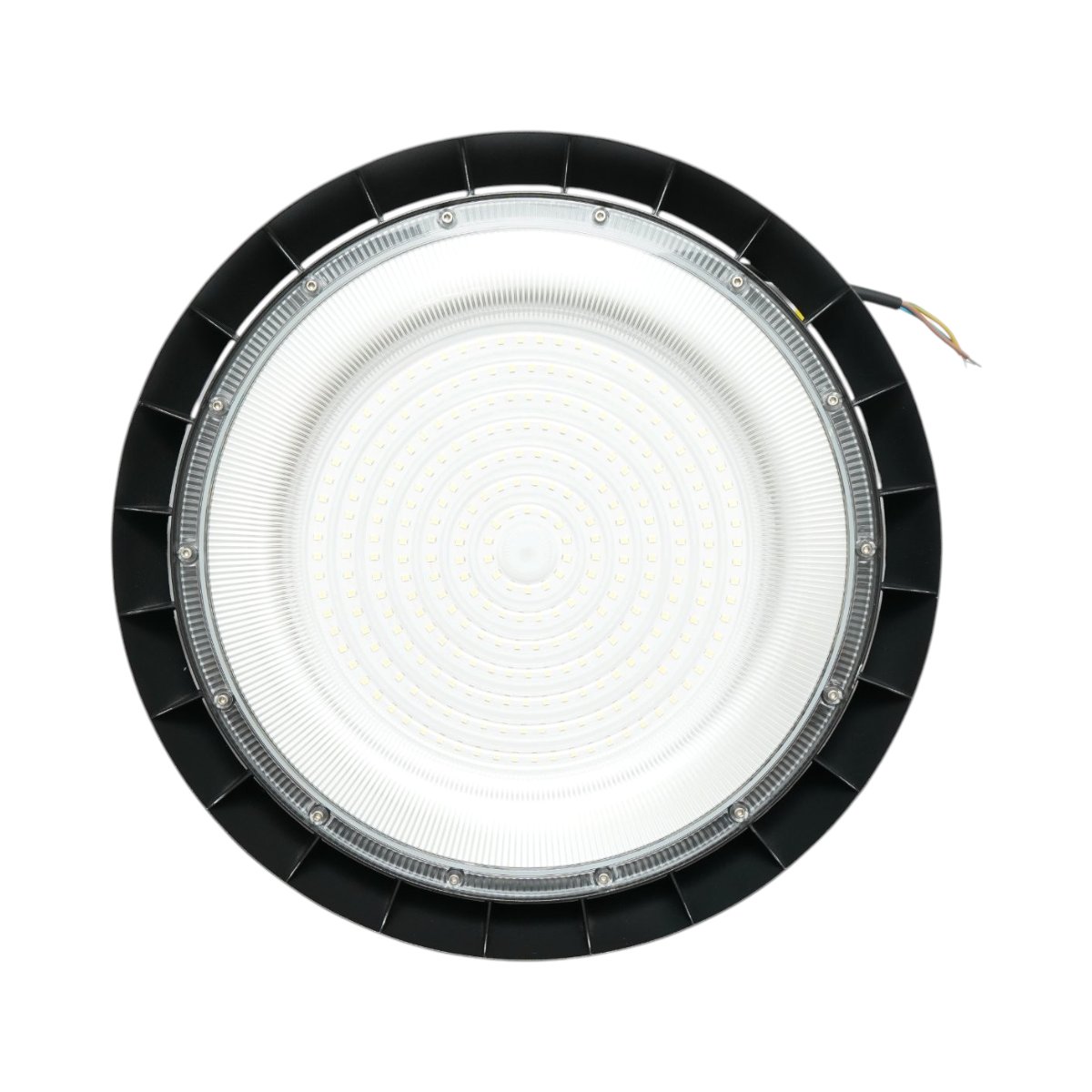Lampa industriala LED UFO High-Bay 200W, 100-265V, 6500K, 24000lm pentru hale, depozite 365x32mm IP65 Breckner Germany – imagine 4
