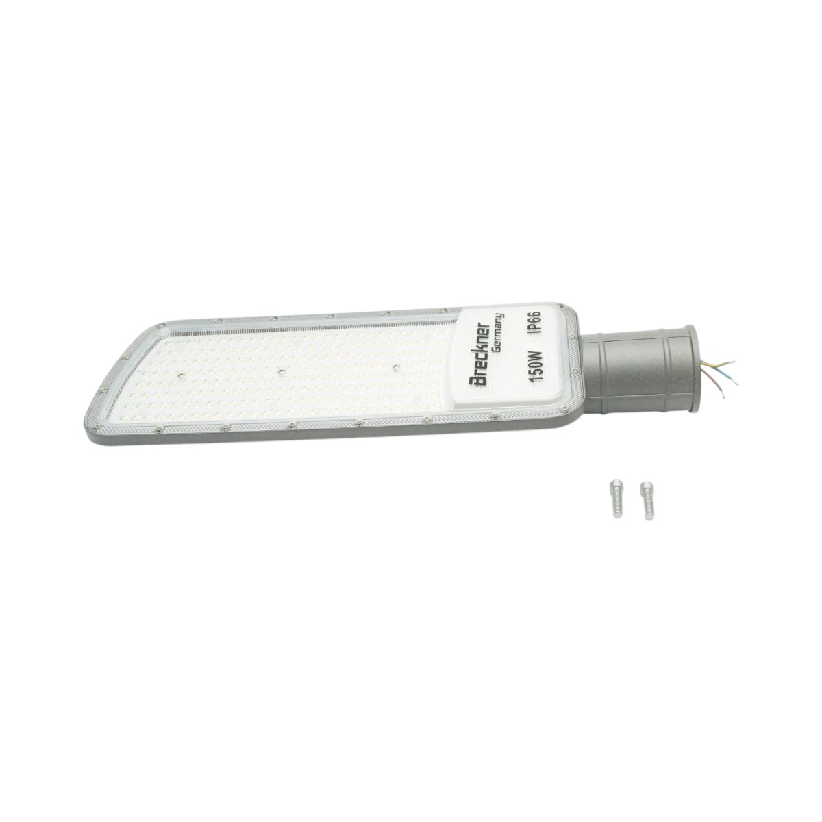 Lampa iluminat stradal LED 150W, 100-265V, 6500K, 16500lm cu prindere pe stalp 485x170x25mm IP66 Breckner Germany – imagine 4
