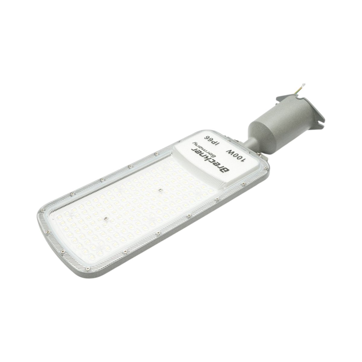 Lampa iluminat stradal LED 100W, 100-265V, 6500K, 11000lm cu prindere pe stalp 470x155x25mm IP66 Breckner Germany – imagine 6