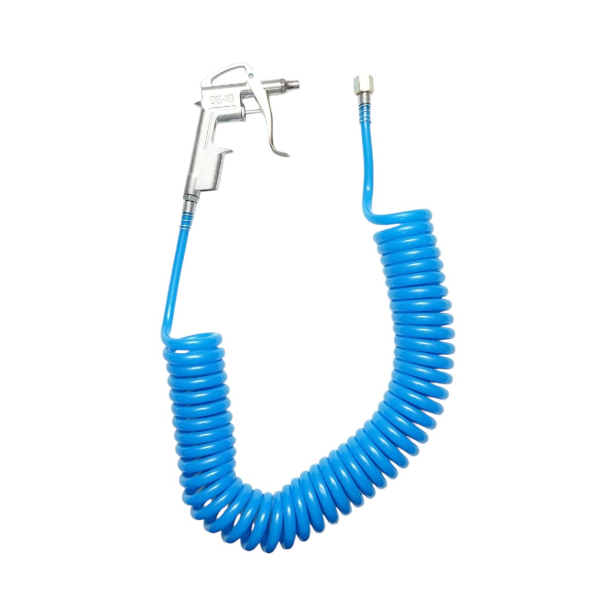 Pistol de suflat aer comprimat cu furtun spiralat 6.5m 38 spire Breckner Germany