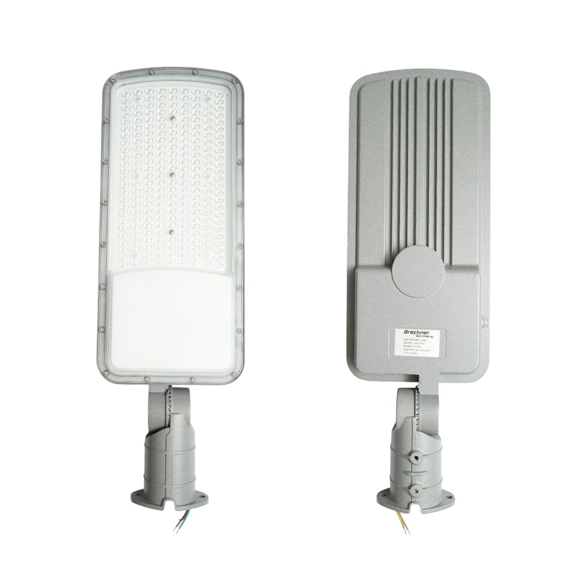 Lampa iluminat stradal LED 150W, 100-265V, 6500K, 21000lm cu prindere pe stalp 560x185x45mm IP66 Breckner Germany