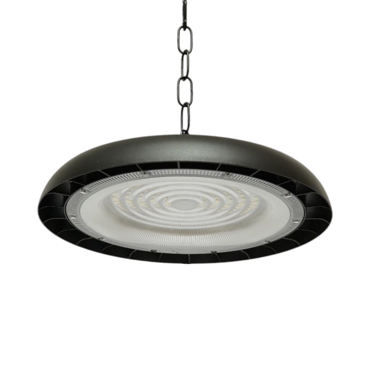 Lampa industriala LED UFO High-Bay 100W, 100-265V, 6500K, 12000lm pentru hale, depozite 290x32mm IP65 Breckner Germany