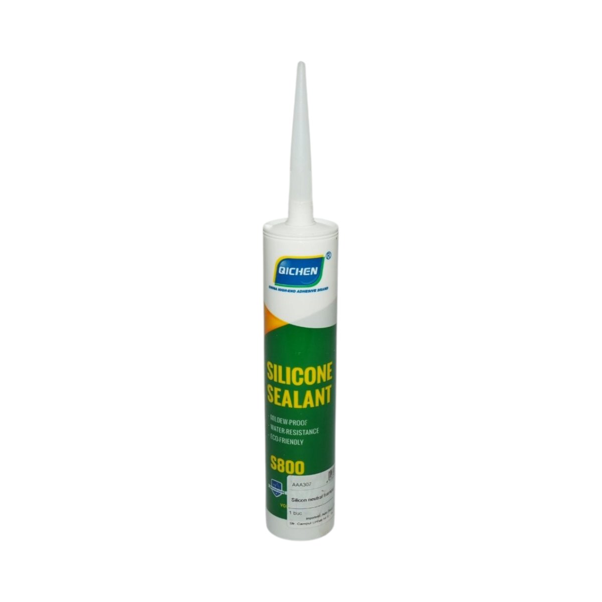 Silicon etansant neutral transparent pentru constructii, interior/exterior, impermeabil, rezistent UV 905N 300ml