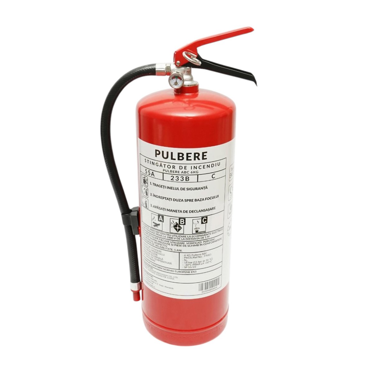Stingator auto cu pulbere ABC 6kg P6