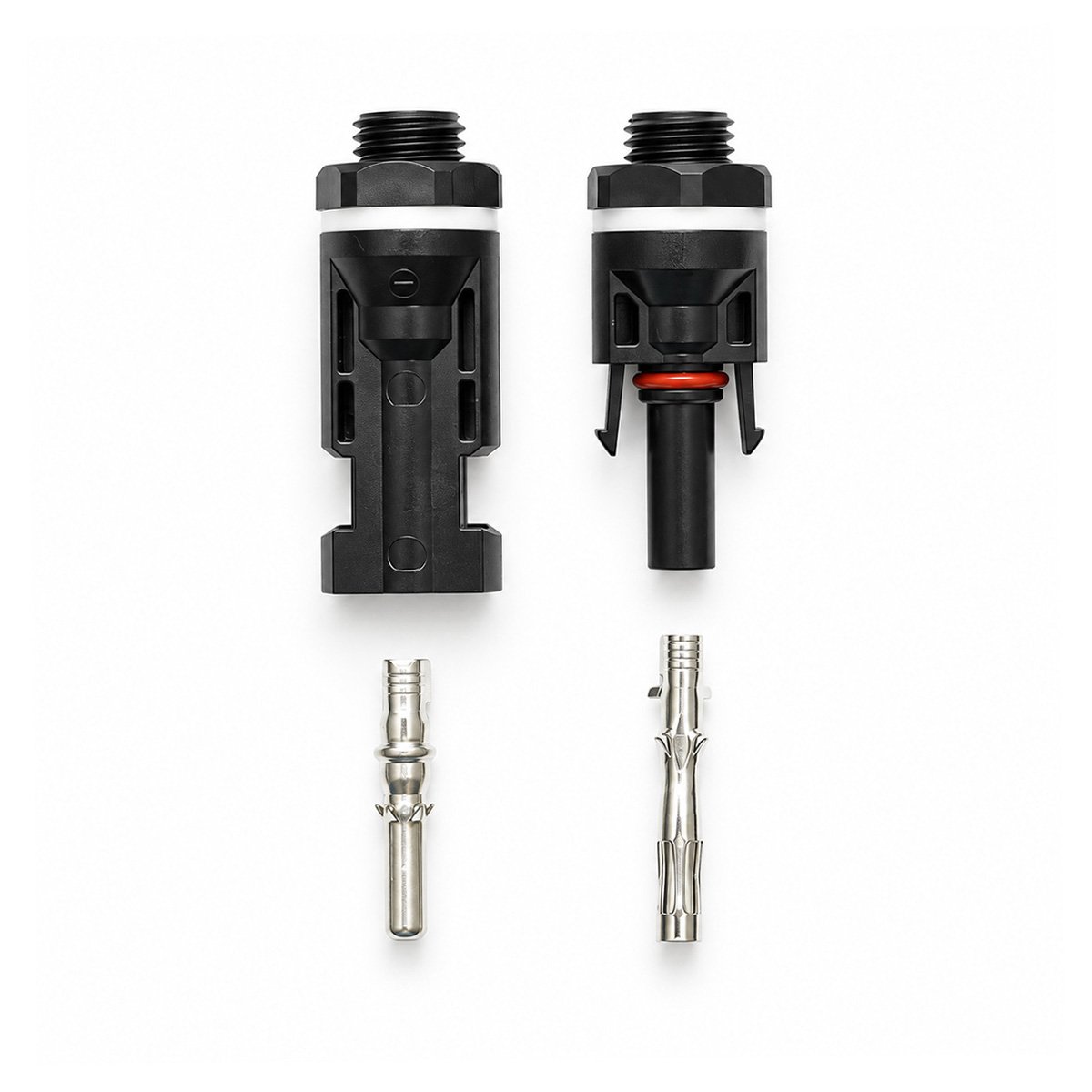 Set conectori MC4 1000V DC 20A pentru panouri solare fotovoltaice