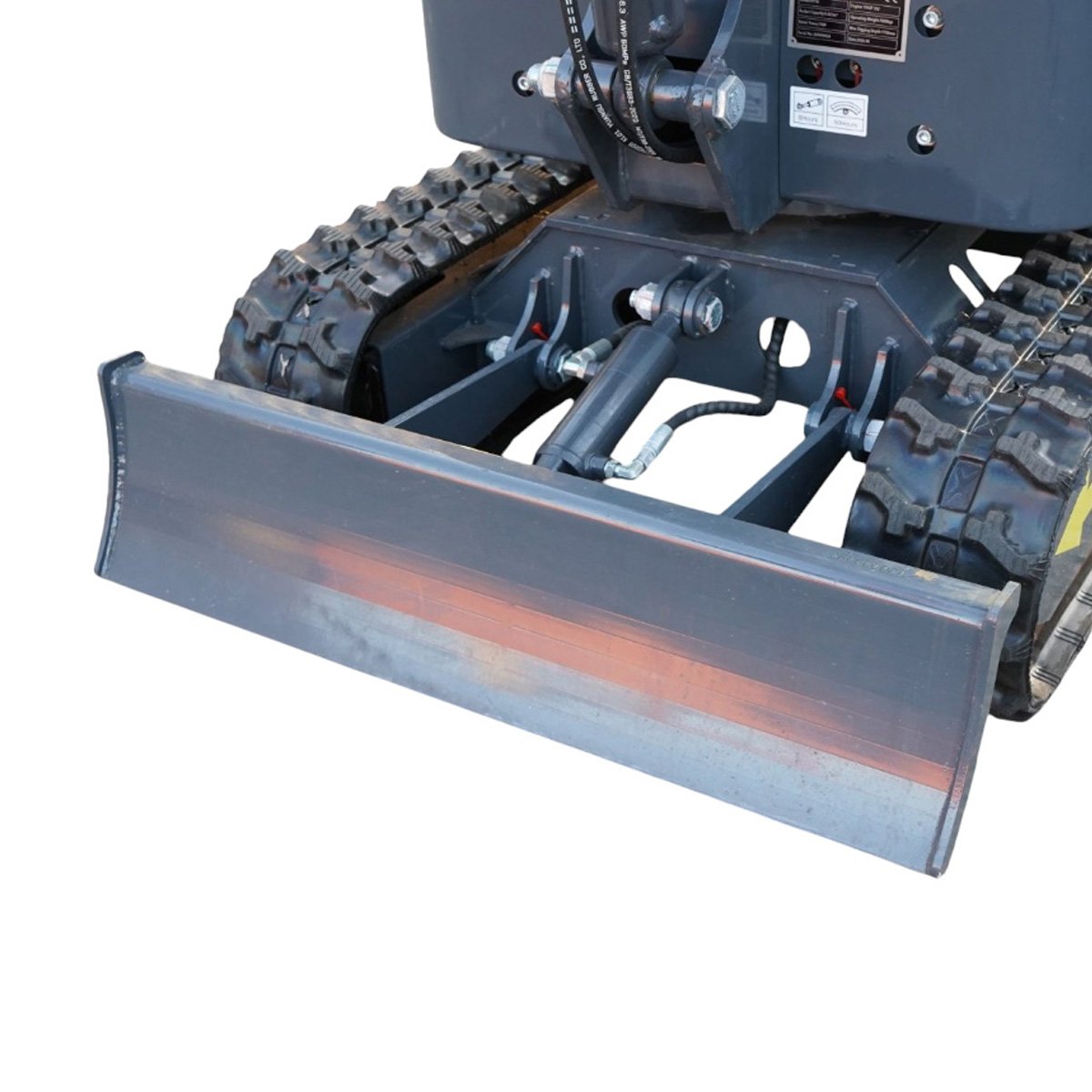 Mini excavator 1T pe senile cu semicabina, motor diesel 9.5CP, adancime sapare 1745mm, 3 cupe incluse 170/360/780mm THOR – imagine 10