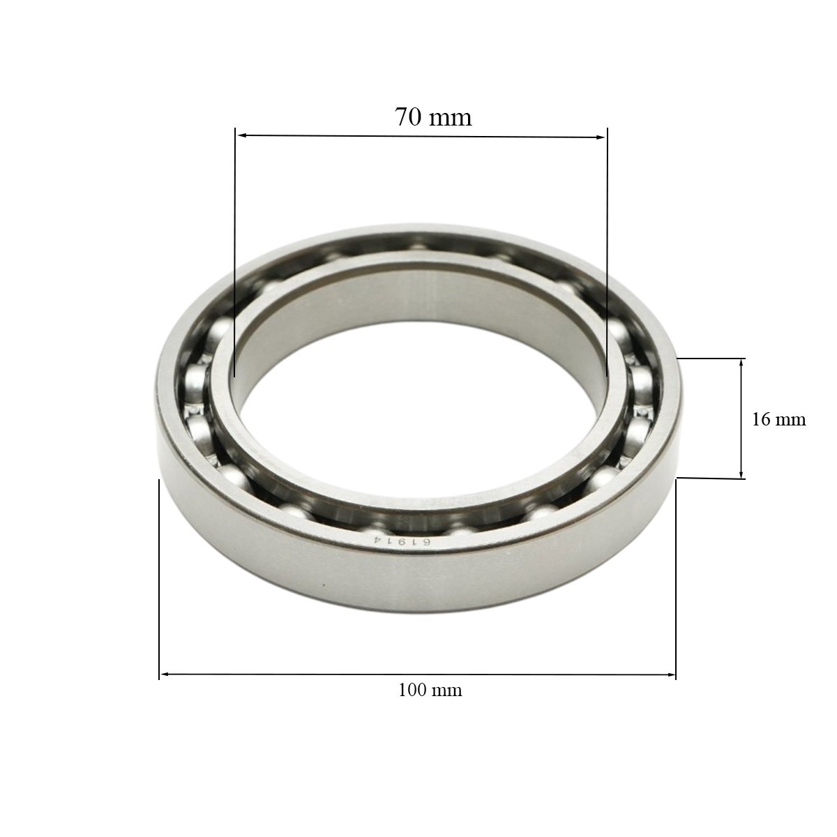 Rulment 61914 New Holland, Ford, Case IH 70x100x16mm cod OEM 5162399 – imagine 3