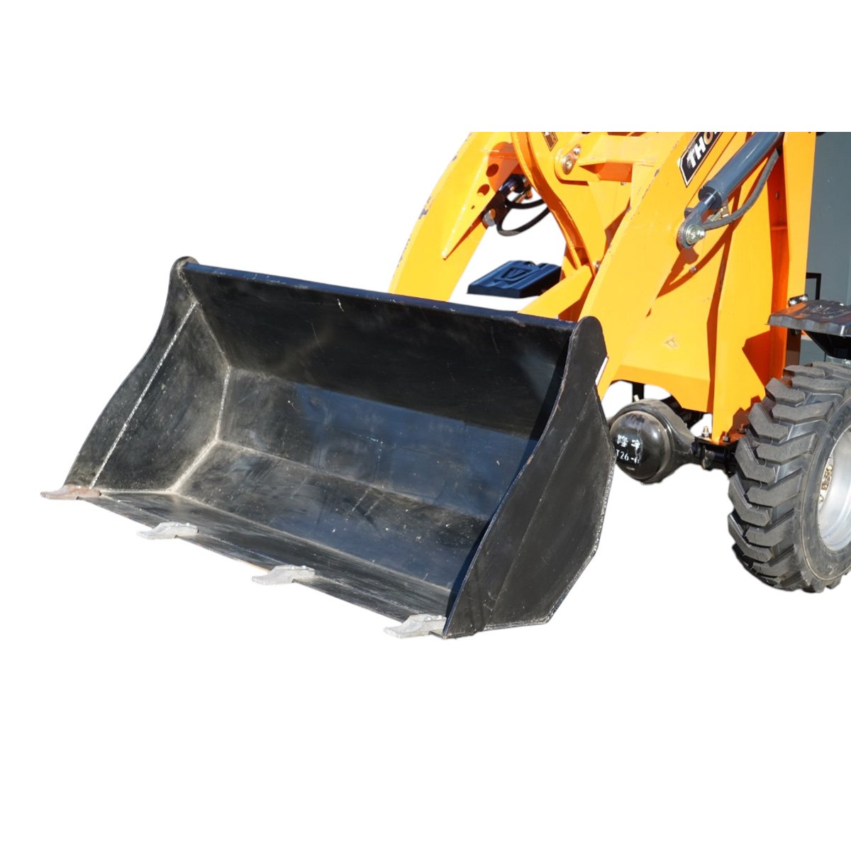 Mini incarcator frontal articulat 1.1T 4x4, motor diesel 57CP, capacitate ridicare 700kg, latime cupa 1300mm THOR – imagine 7