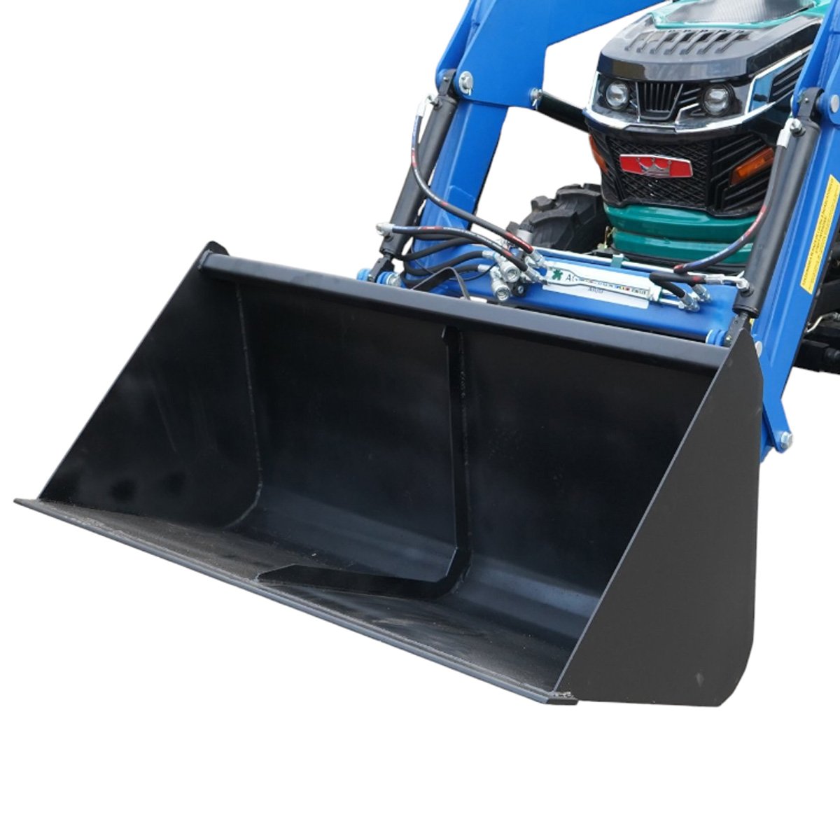 Tractor 60CP 4x4 cu cabina, motor diesel YTO, incarcator frontal hidraulic, cupa 1400mm, camere video KONIG 604 – imagine 14