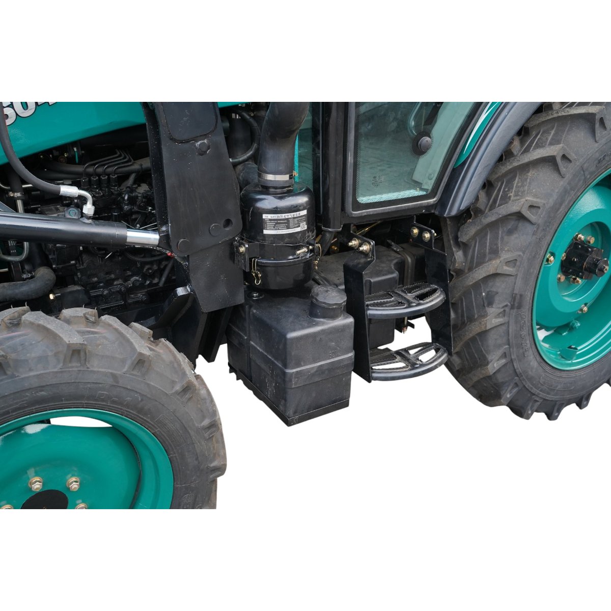 Tractor 60CP 4x4 cu cabina, motor diesel YTO, incarcator frontal hidraulic, cupa 1400mm, camere video KONIG 604 – imagine 16