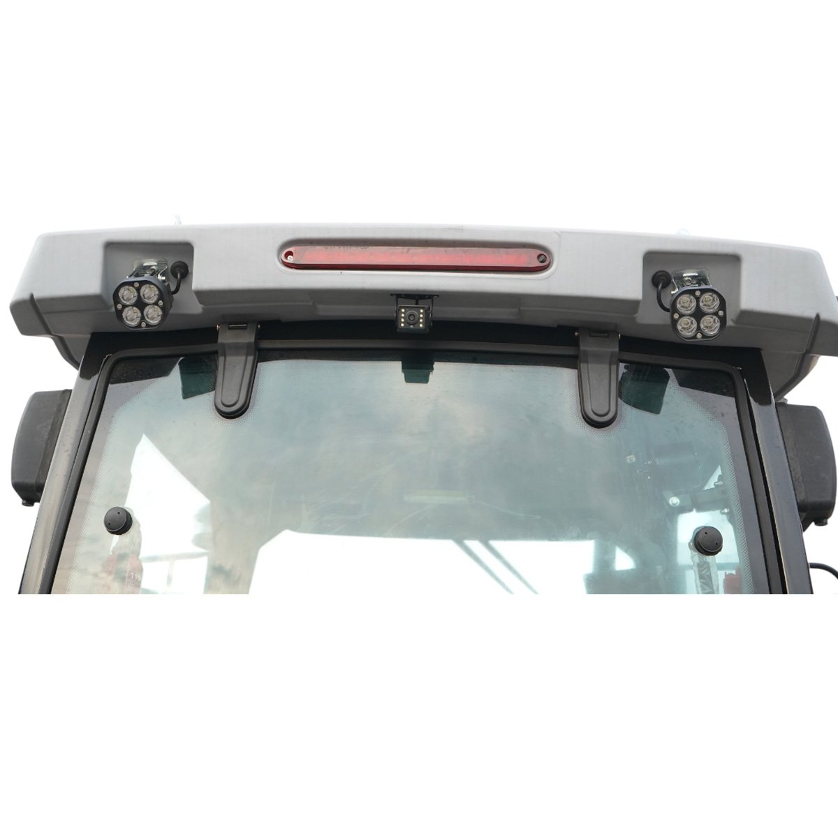 Tractor 60CP 4x4 cu cabina, motor diesel YTO, incarcator frontal hidraulic, cupa 1400mm, camere video KONIG 604 – imagine 17