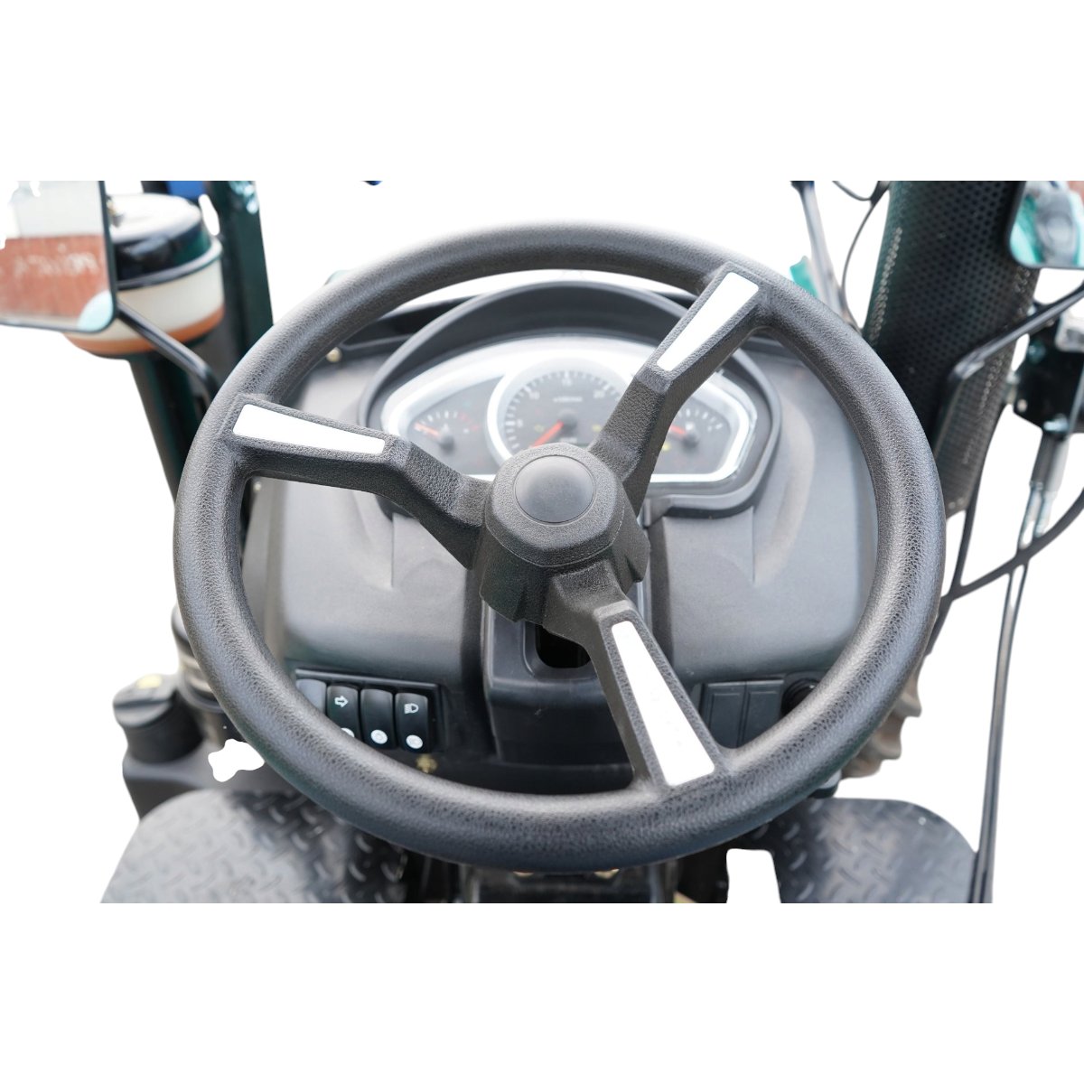 Tractor 60CP 4x4 cu semicabina, incarcator frontal hidraulic, cupa 1400mm KONIG 604 – imagine 11