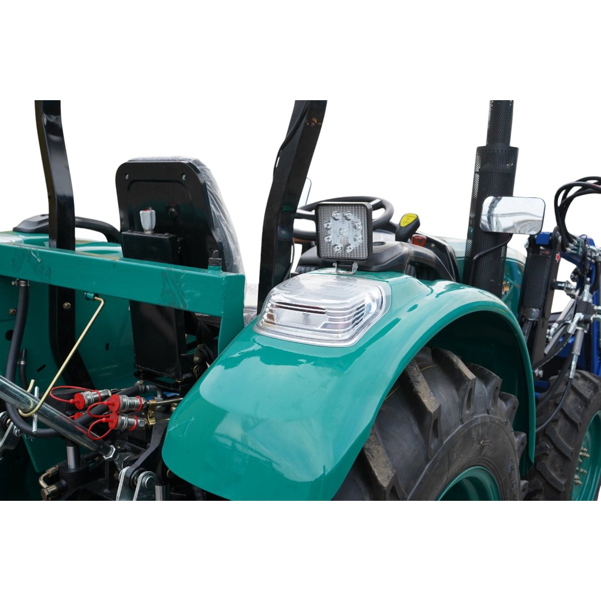 Tractor 60CP 4x4 cu semicabina, incarcator frontal hidraulic, cupa 1400mm KONIG 604 – imagine 15