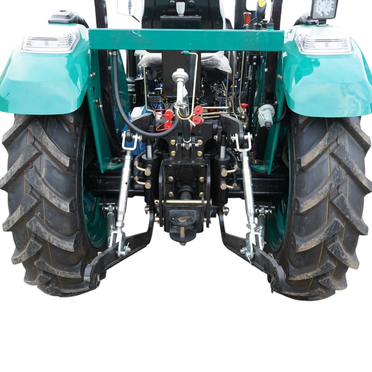 Tractor 60CP 4x4 cu semicabina, incarcator frontal hidraulic, cupa 1400mm KONIG 604 – imagine 9