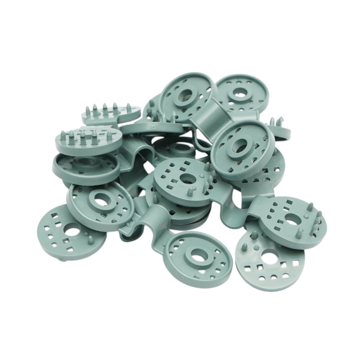 Set 20 cleme clips rotunde fixare plasa de umbrire Breckner Germany – imagine 8