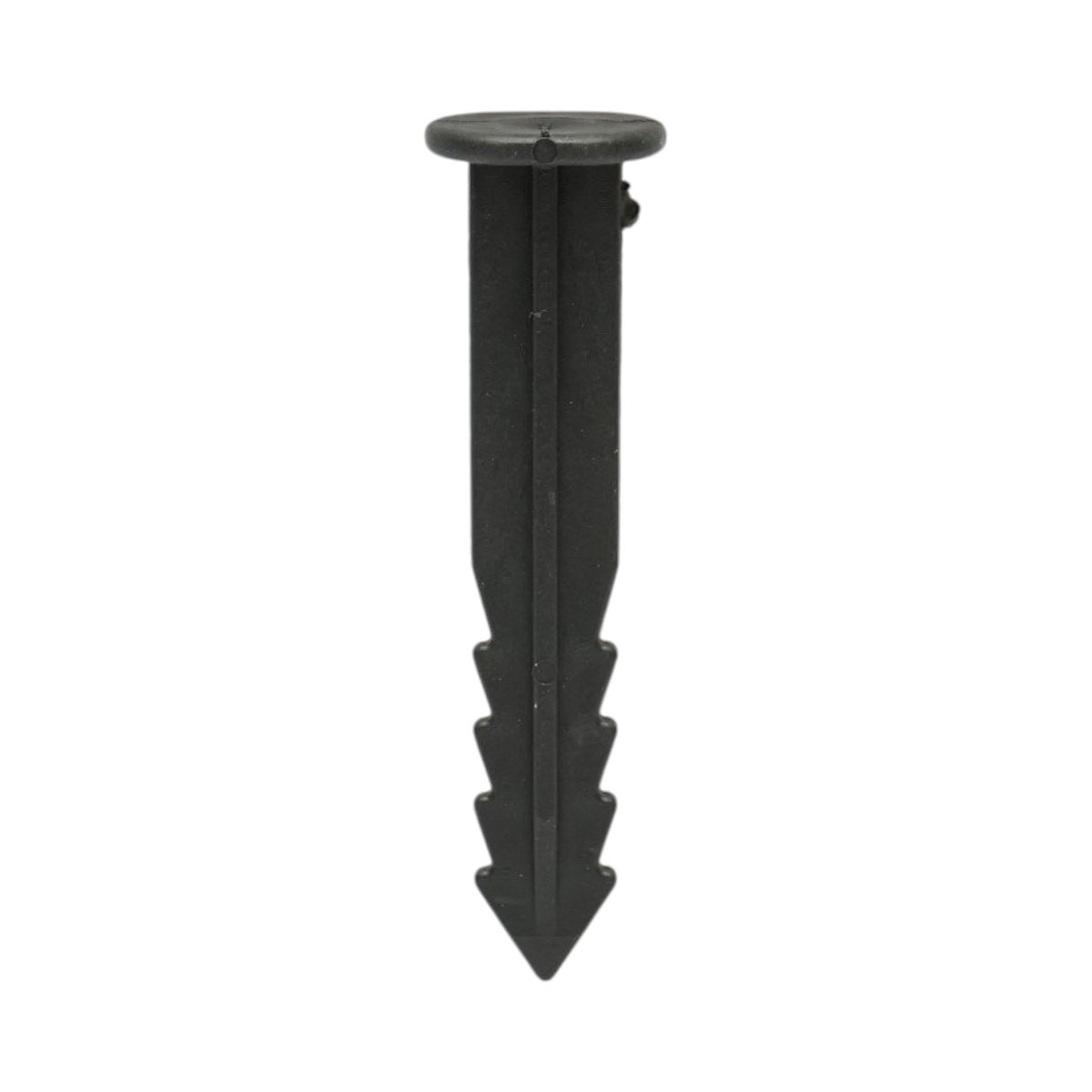 Set 50 cuie tarusi plastic negri 150mm tip harpon pentru fixare folie protectie Breckner Germany