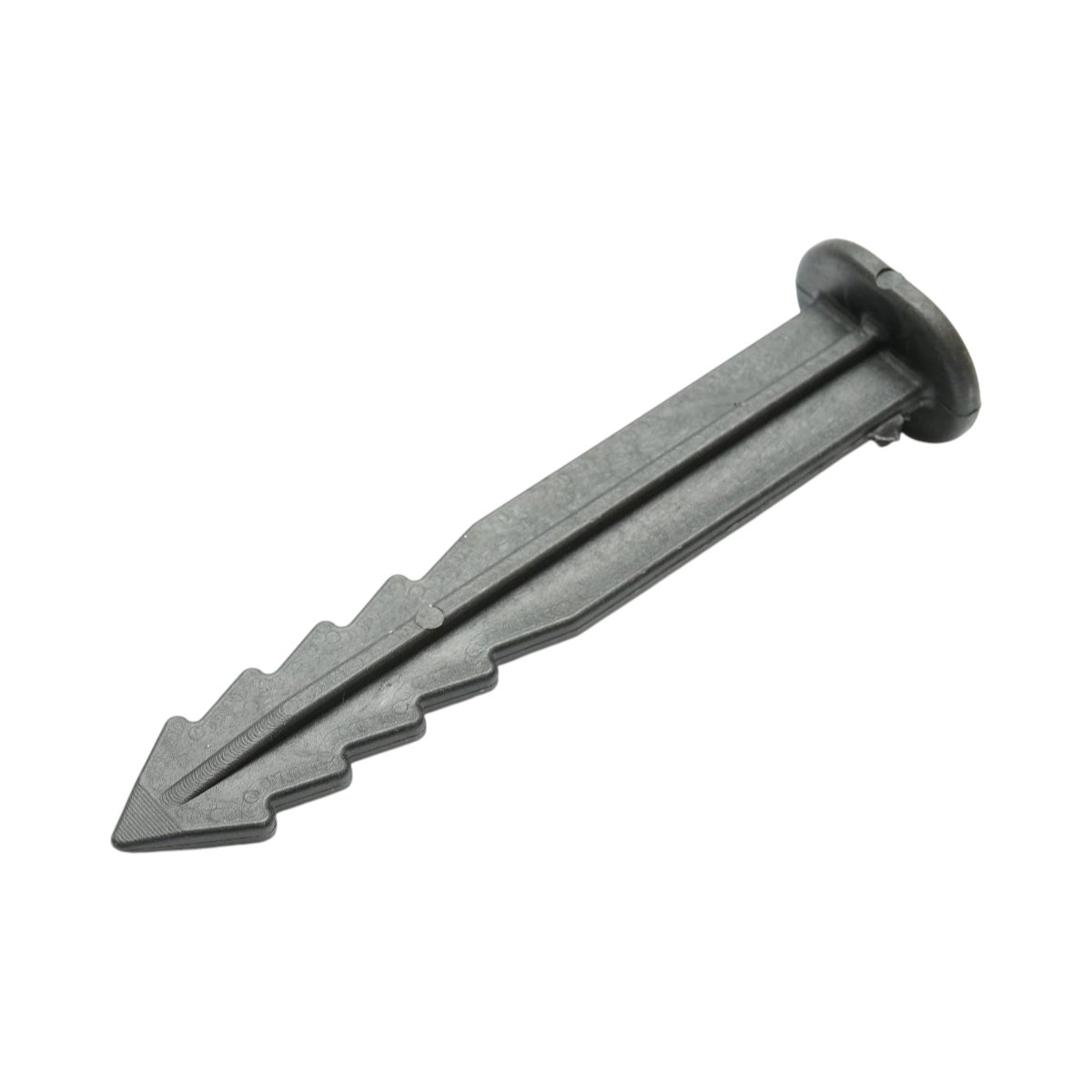 Set 50 cuie tarusi plastic negri 150mm tip harpon pentru fixare folie protectie Breckner Germany – imagine 3