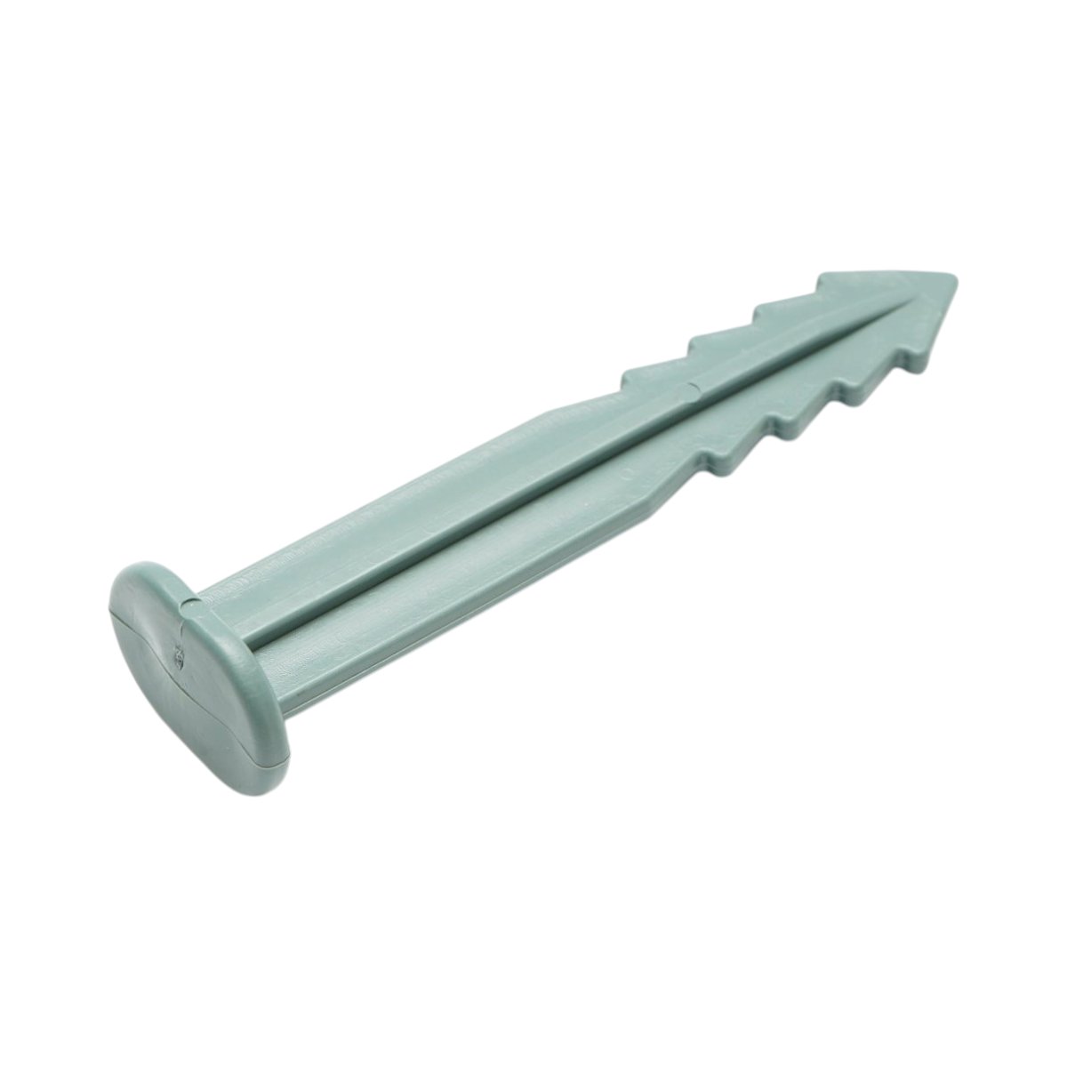 Set 50 cuie tarusi plastic verzi 15cm tip harpon pentru fixare folie protectie Breckner Germany – imagine 5