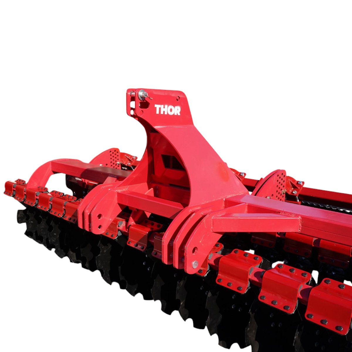 Disc agricol cu tavalug coarda 4m, taler crestat 560mm THOR – imagine 12