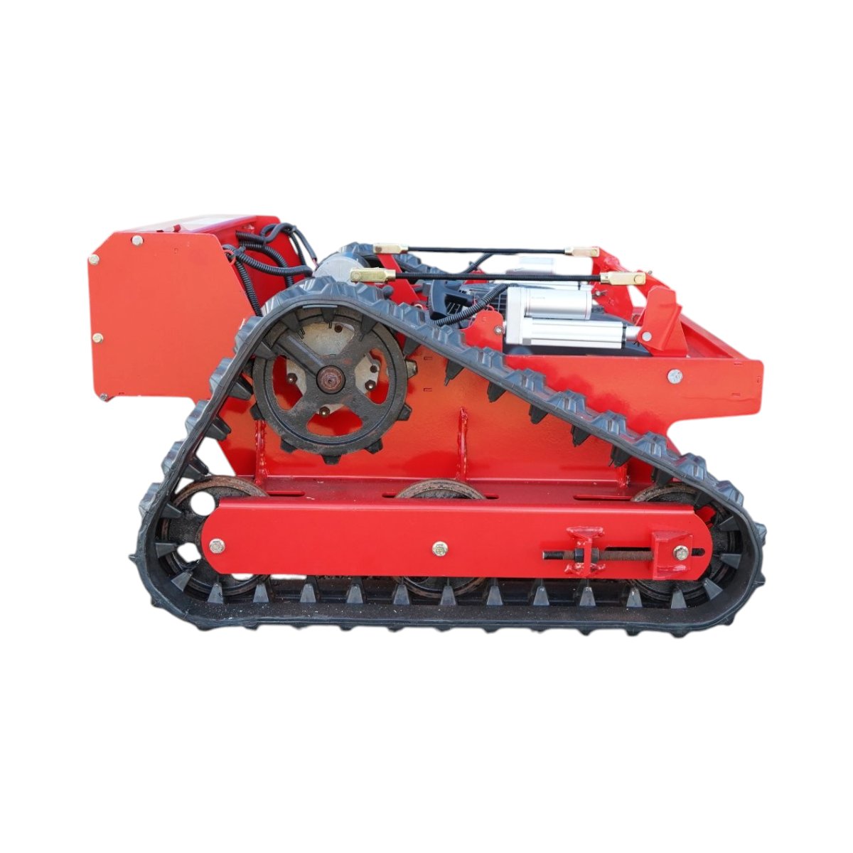Robot de tuns iarba pe senile cu telecomanda, motor Loncin 9CP, 224cc, latime de taiere 550mm THOR – imagine 6