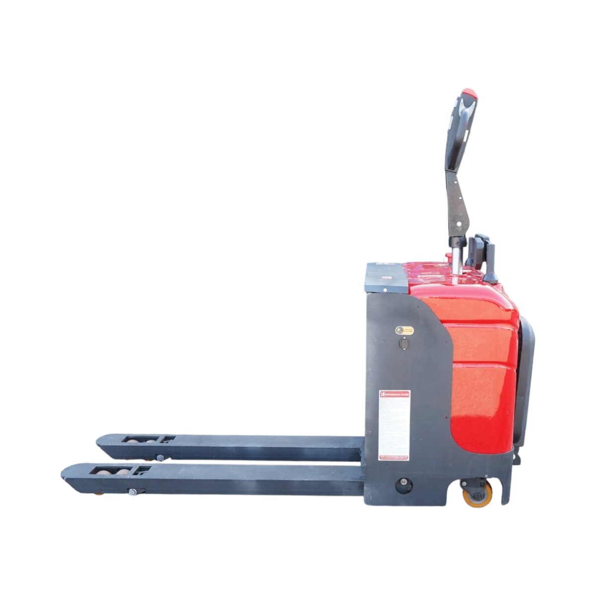 Transpalet electric 2T, 1.5kW, baterie 48V, 40Ah, platforma operator, inaltime ridicare 200mm – imagine 2