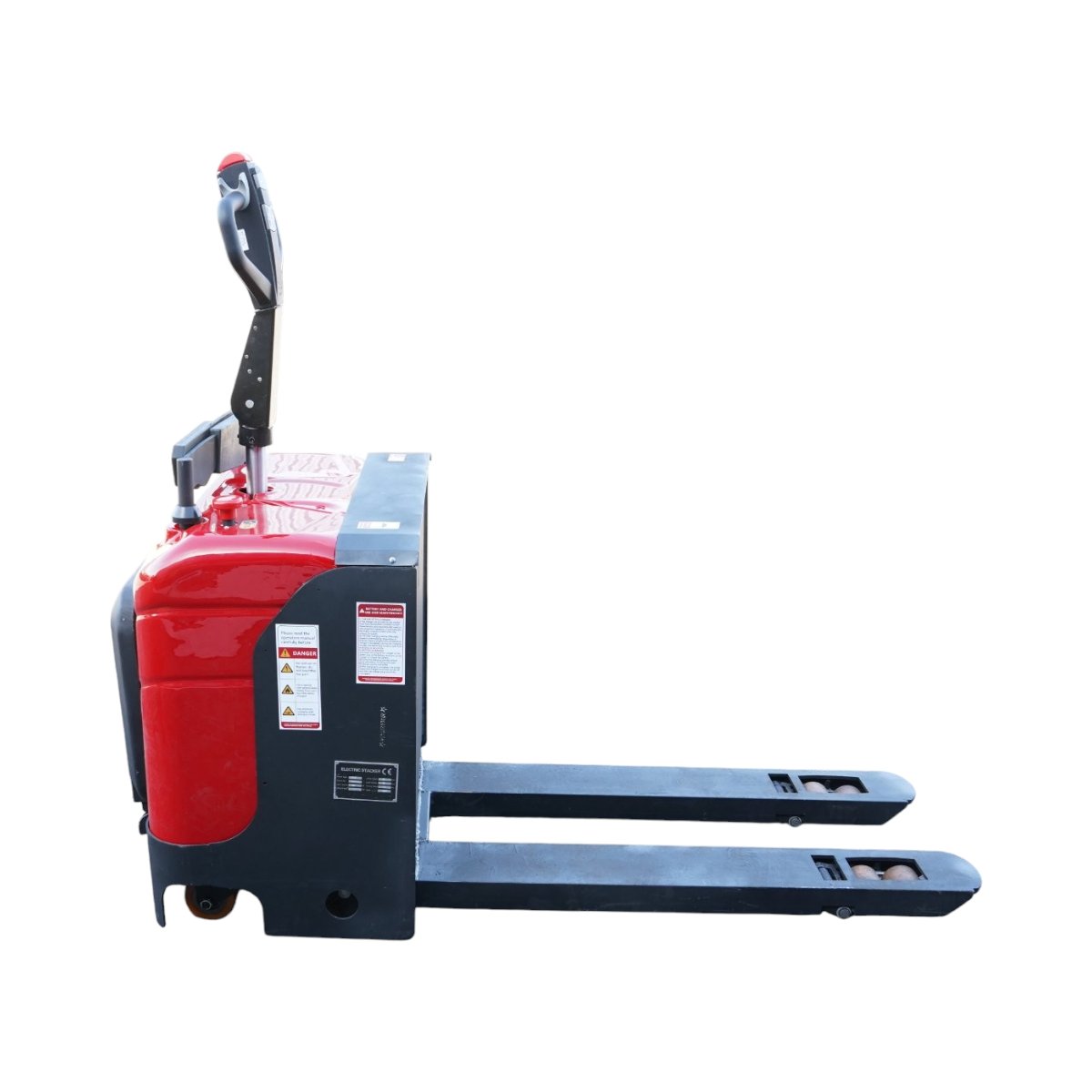 Transpalet electric 2T, 1.5kW, baterie 48V, 40Ah, platforma operator, inaltime ridicare 200mm – imagine 5