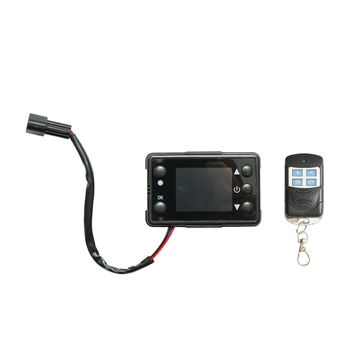 Panou comanda cu display LCD si telecomanda pentru incalzitor stationar sirocou 2kW BK78249, DISLN95