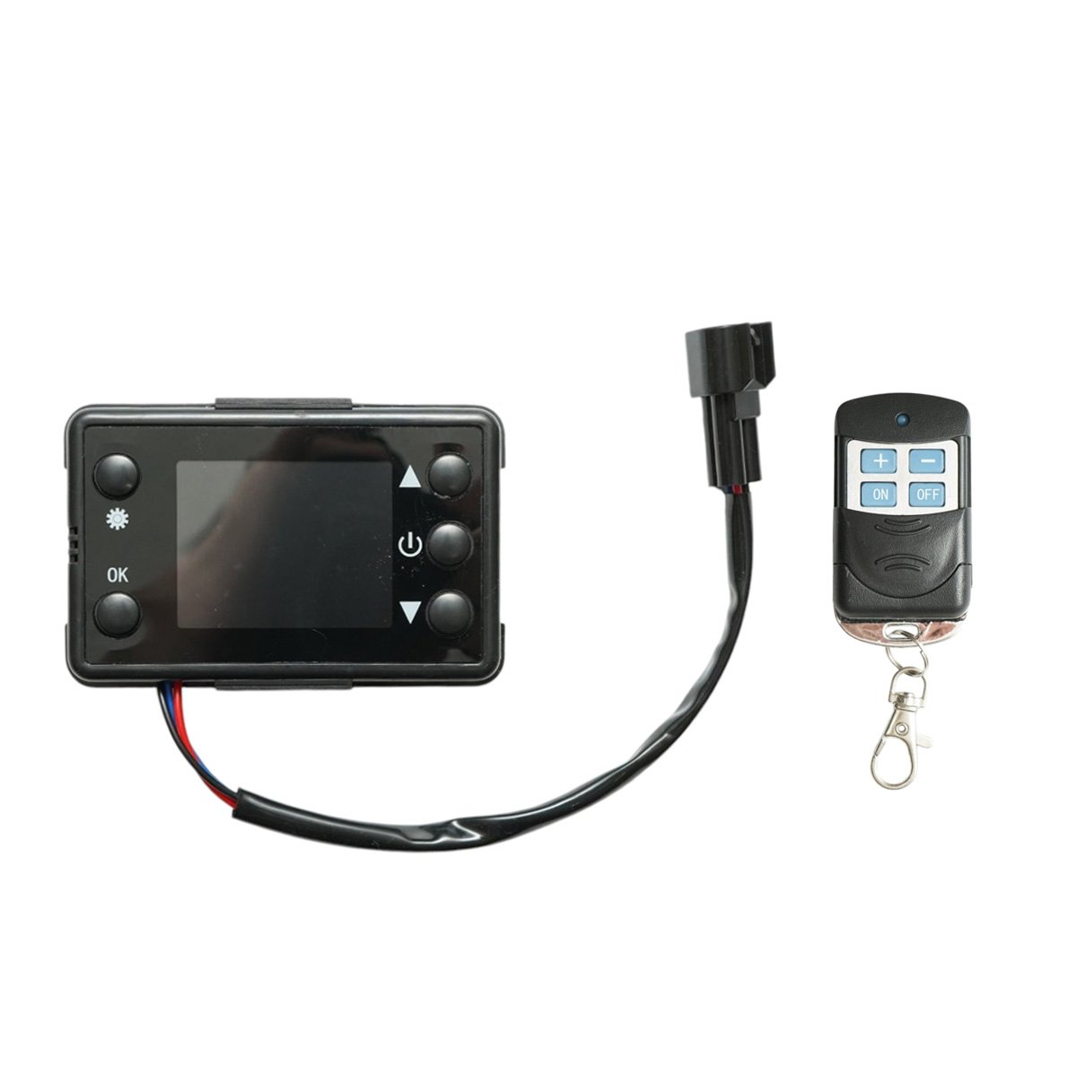 Panou comanda cu display LCD si telecomanda pentru incalzitor stationar sirocou 5kW 93RG545, 93RG546, 93RG547, 93RG548, BK78250, BK78251, BK78254, BK78255, 40TH228, 40TH339
