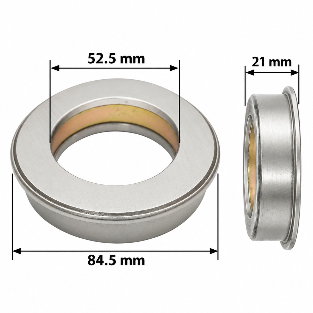 Rulment presiune ambreiaj John Deere 52.5x84.5x21mm cod OEM AR41942 – imagine 2