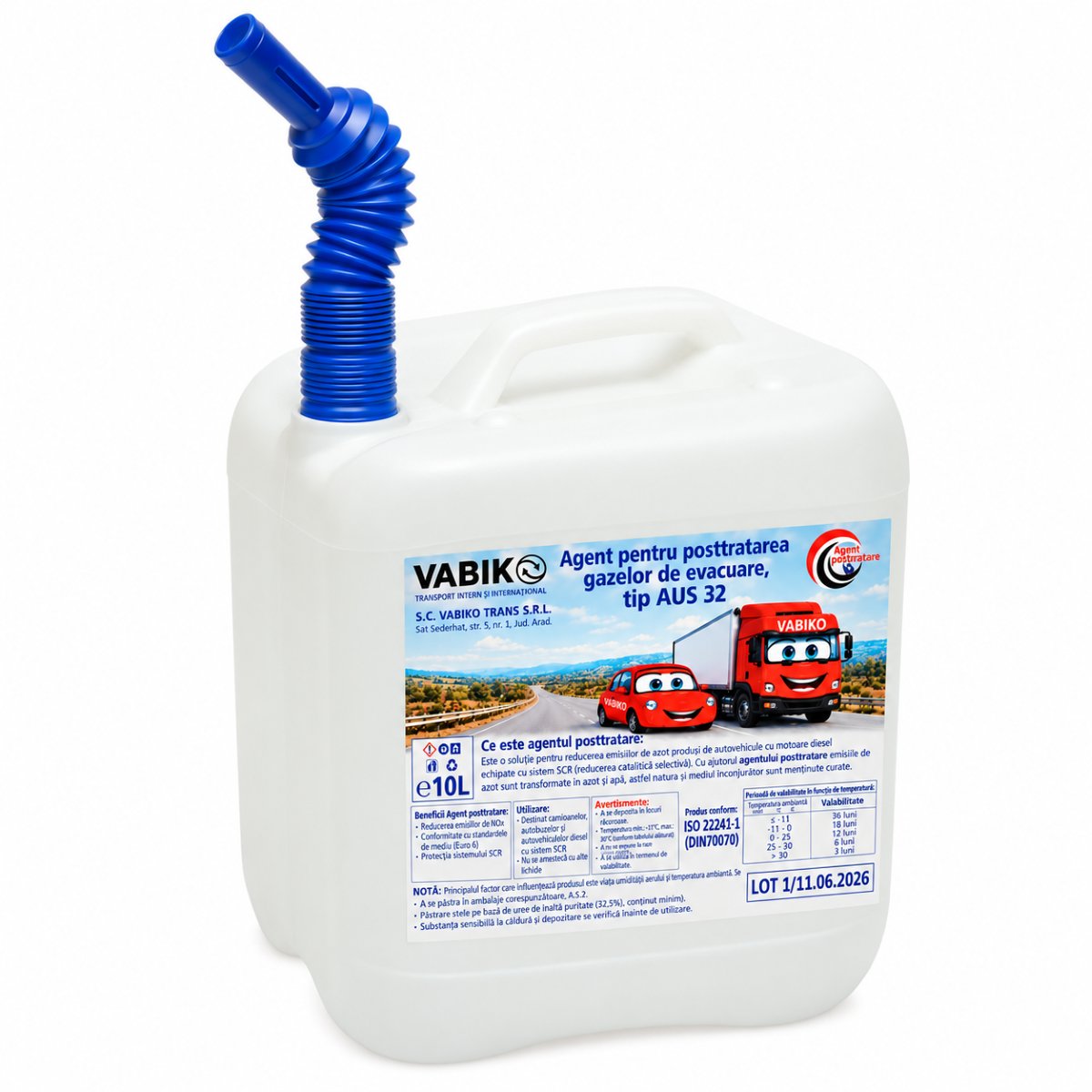 Agent posttratare gaze evacuare 10L tip AUS 32 – imagine 2