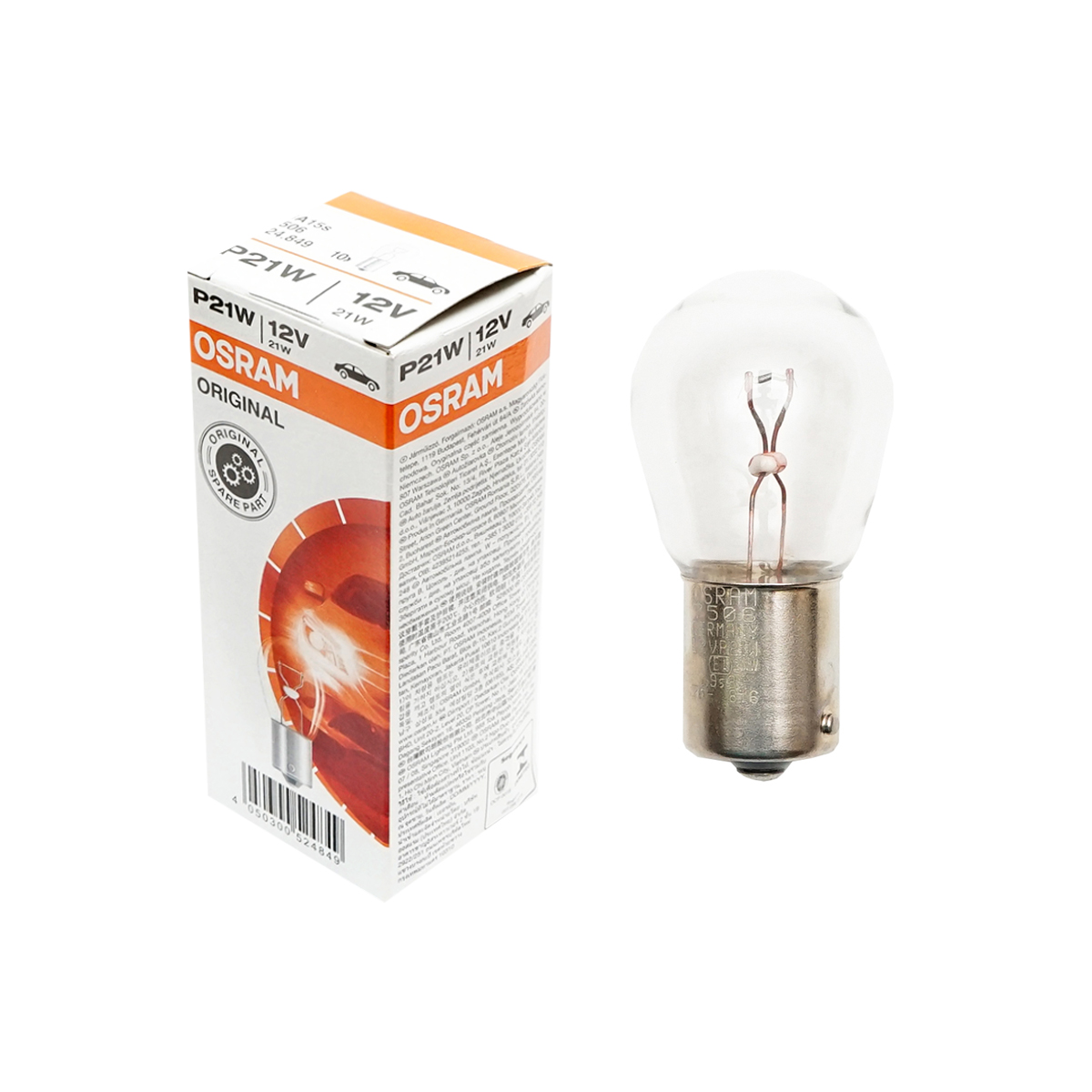 Bec 21W/12V BA15S Osram