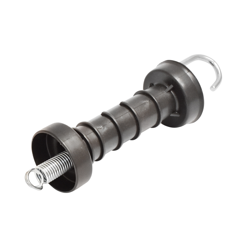Maner poarta negru cu carlig si arc gard electric Breckner Germany – imagine 5