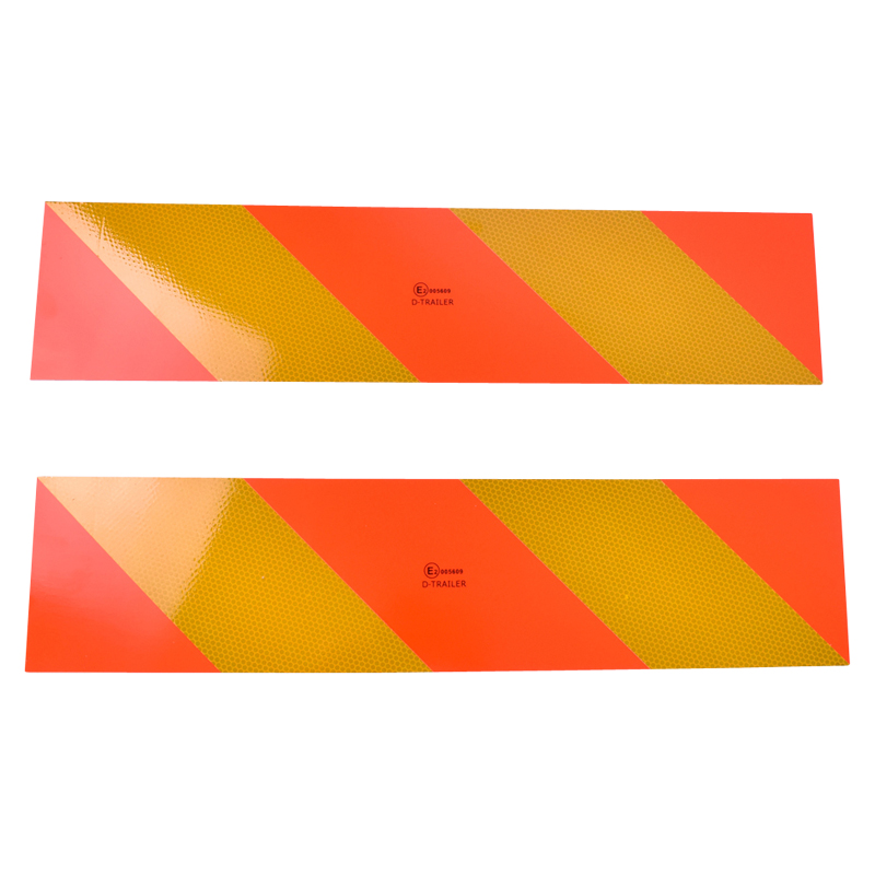 Set tabla reflectorizanta dungata pentru cap tractor – imagine 3