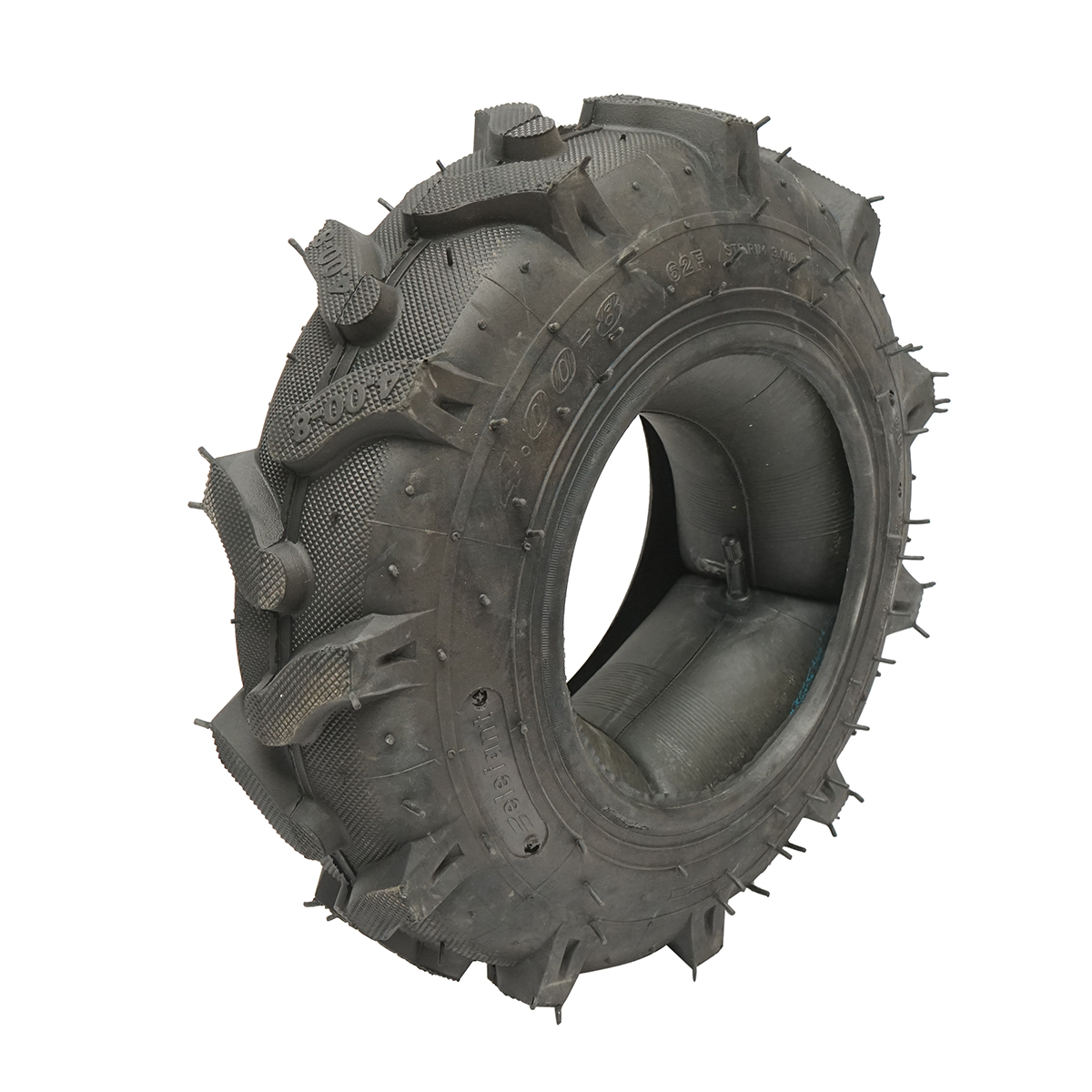 Anvelopa agricola 400/8 crampon cu camera pentru motocultor 8PR LP01