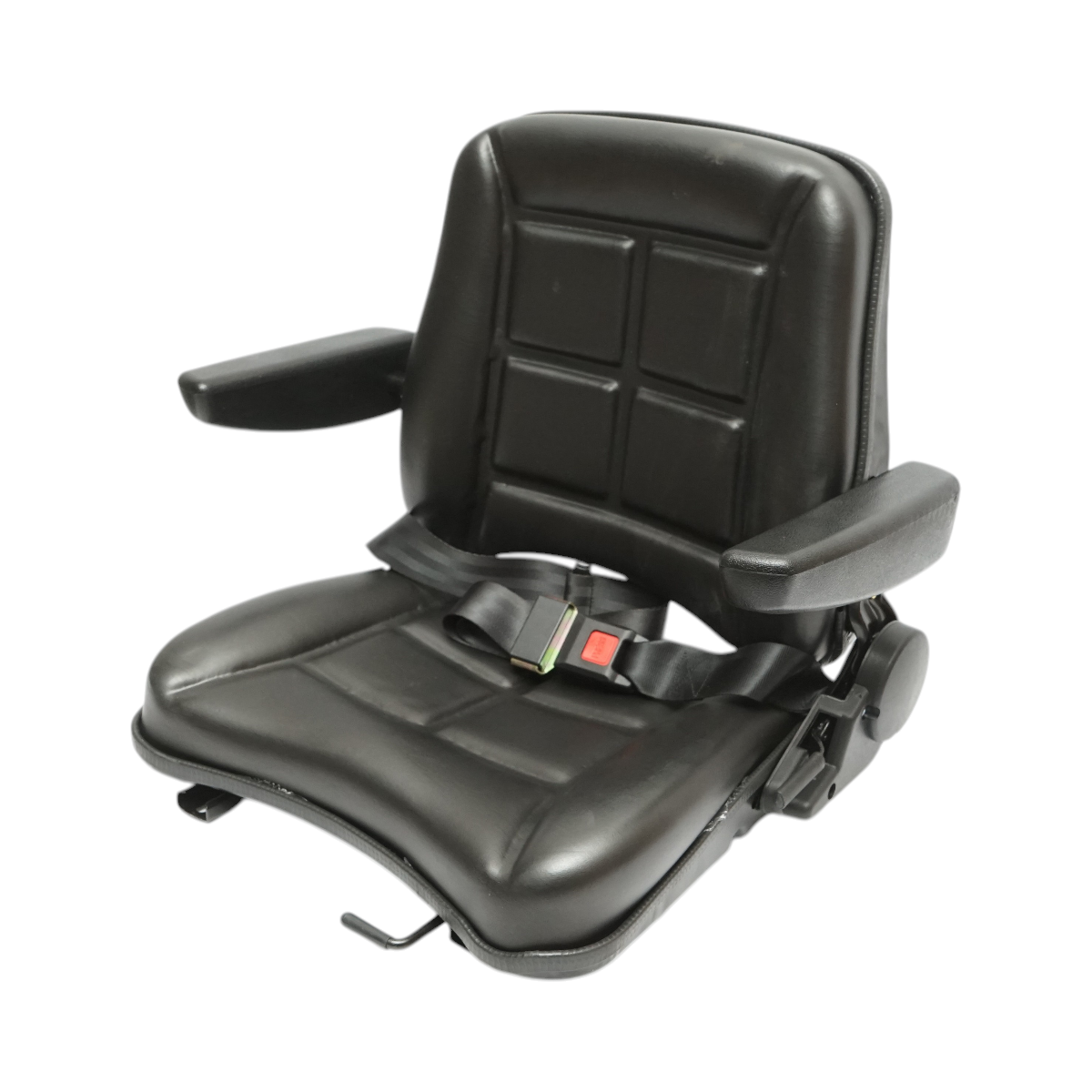 Scaun universal tractor sau stivuitor reglabil cu centura de siguranta si cotiere