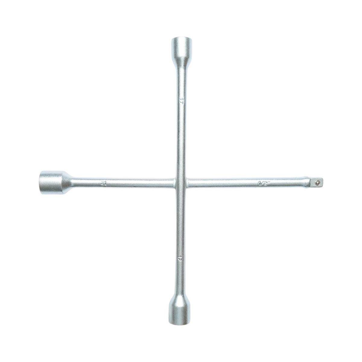 Cheie tubulara in cruce 17x19x21mm, patrat 1/2 inch pentru desfacut prezoane roti Breckner Germany