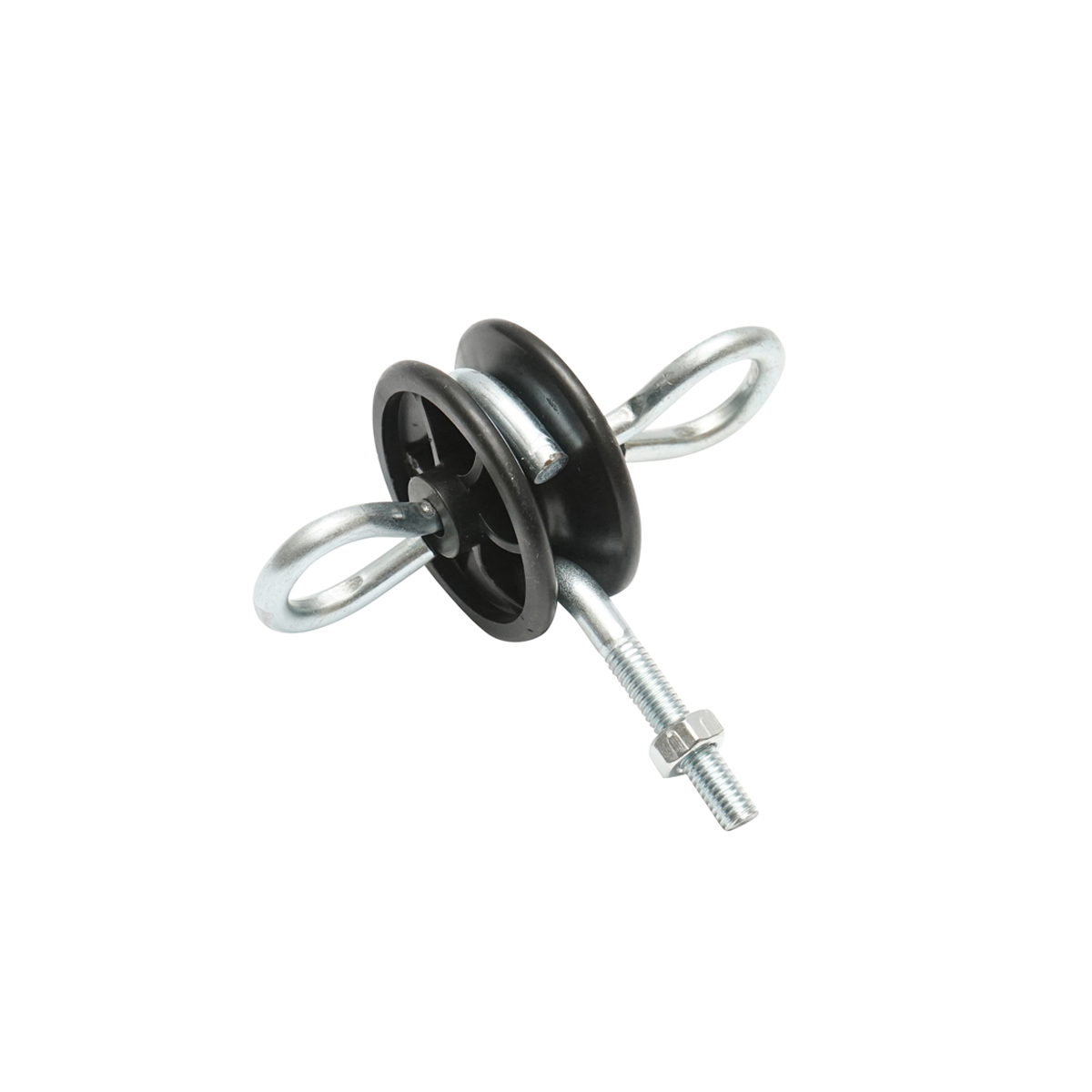Izolator cu ancorare dubla 5.9mm 93x82mm gard electric Breckner Germany