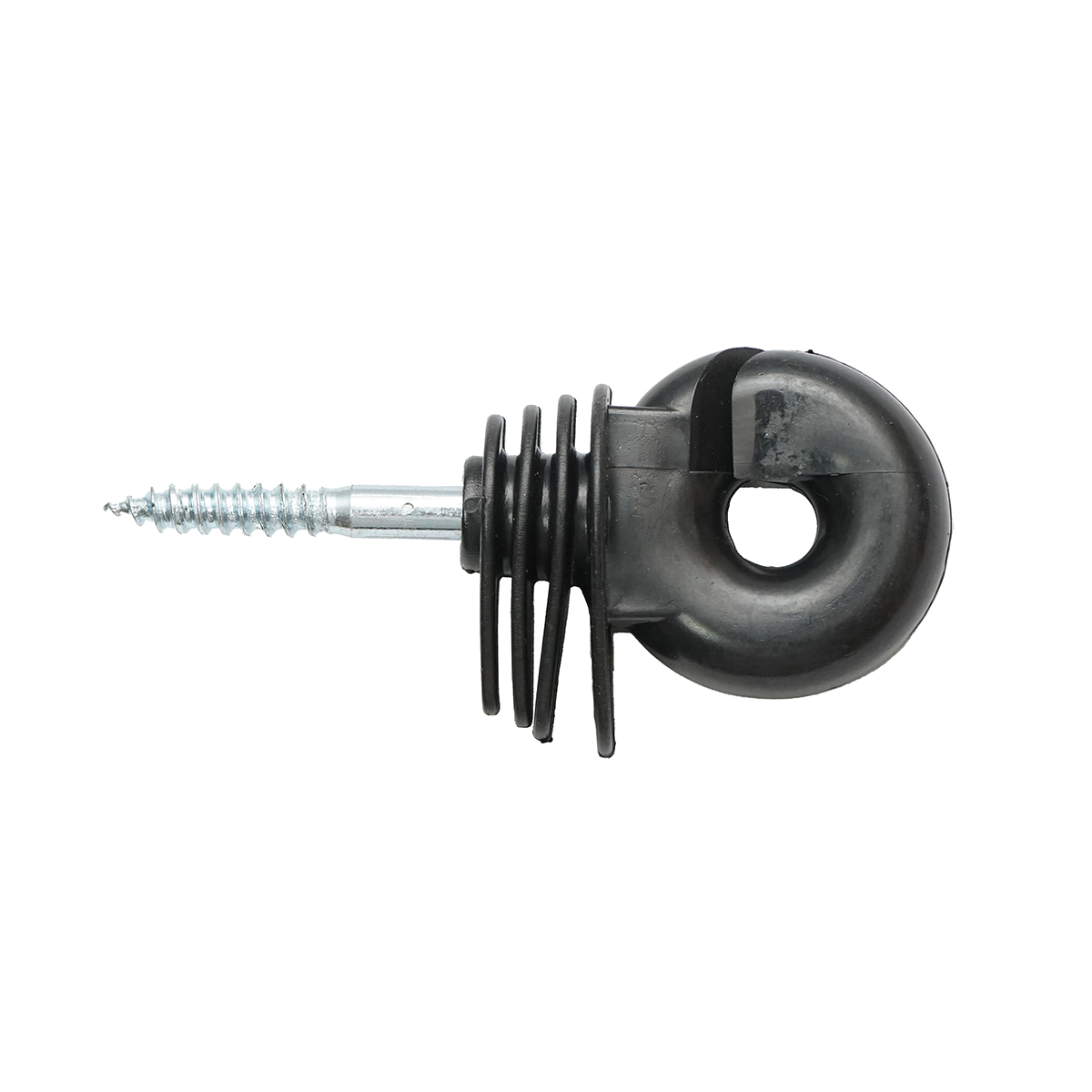 Izolator inelar compact negru fi 5.9mm 91x40mm gard electric Breckner Germany