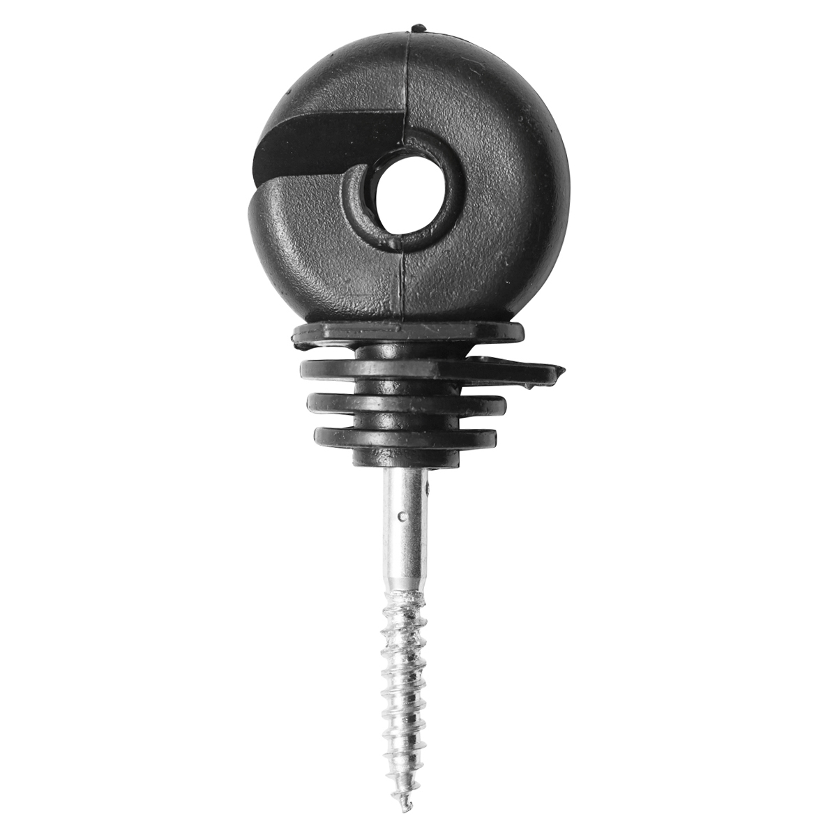 Izolator compact negru fi 5.6mm 87x37mm gard electric Breckner Germany