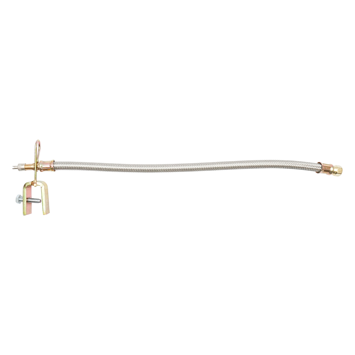 341 - Prelungitor valva roata cu protectie metalica si clips cu surub 50/400mm Prelungitor valva roata cu protectie metalica si clips cu surub 50/400mm