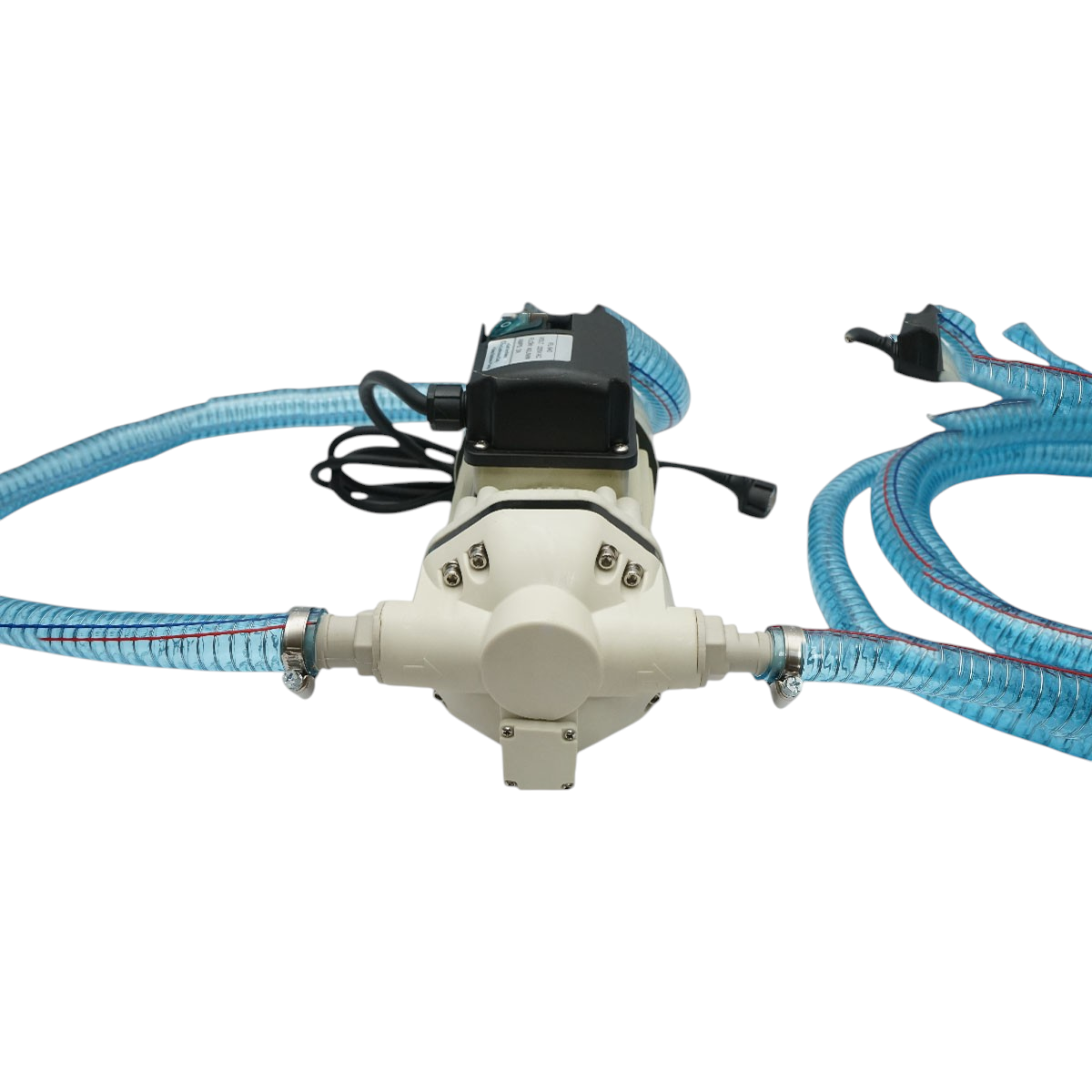 Pompa transfer solutie uree 220V, 330W, debit 40L/min cu furtun si pistol IP55 Breckner Germany – imagine 4