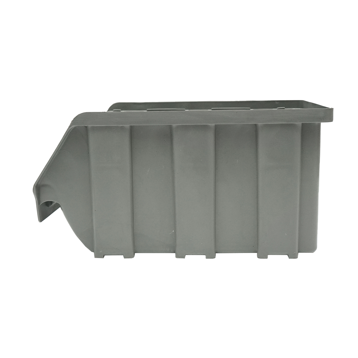 Cutie plastic depozitare 130x215x120mm gri – imagine 3
