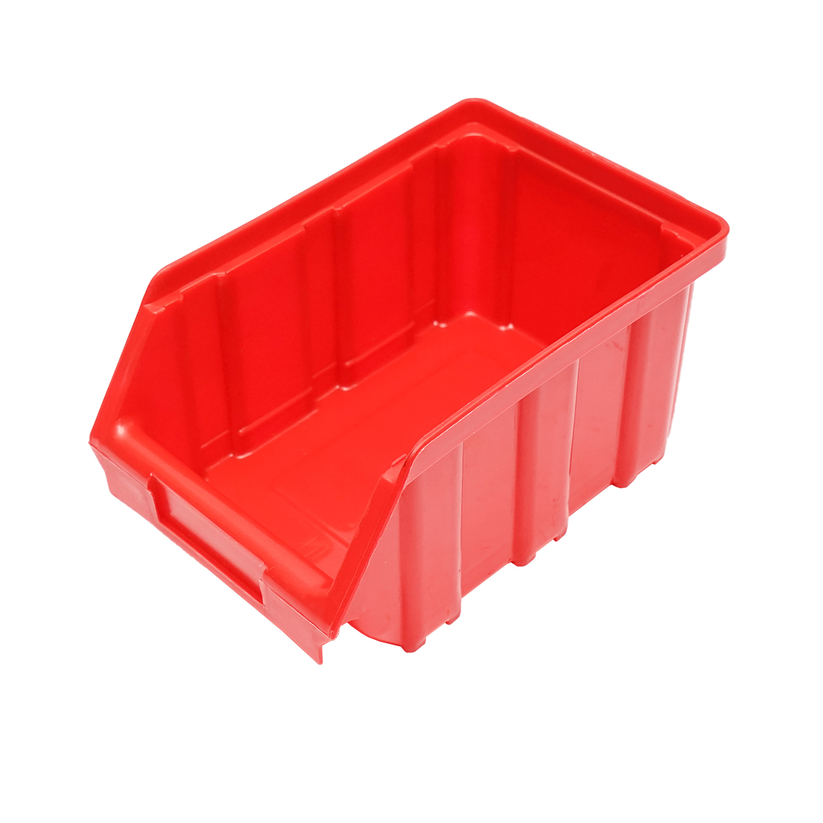 Cutie plastic depozitare 105x170x95mm rosie