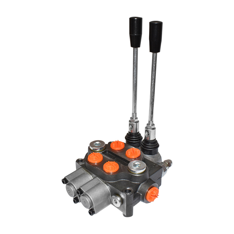 Distribuitor hidraulic 2 manete presiune 160-200 bar, debit 80L/min -30 - +70C RA14