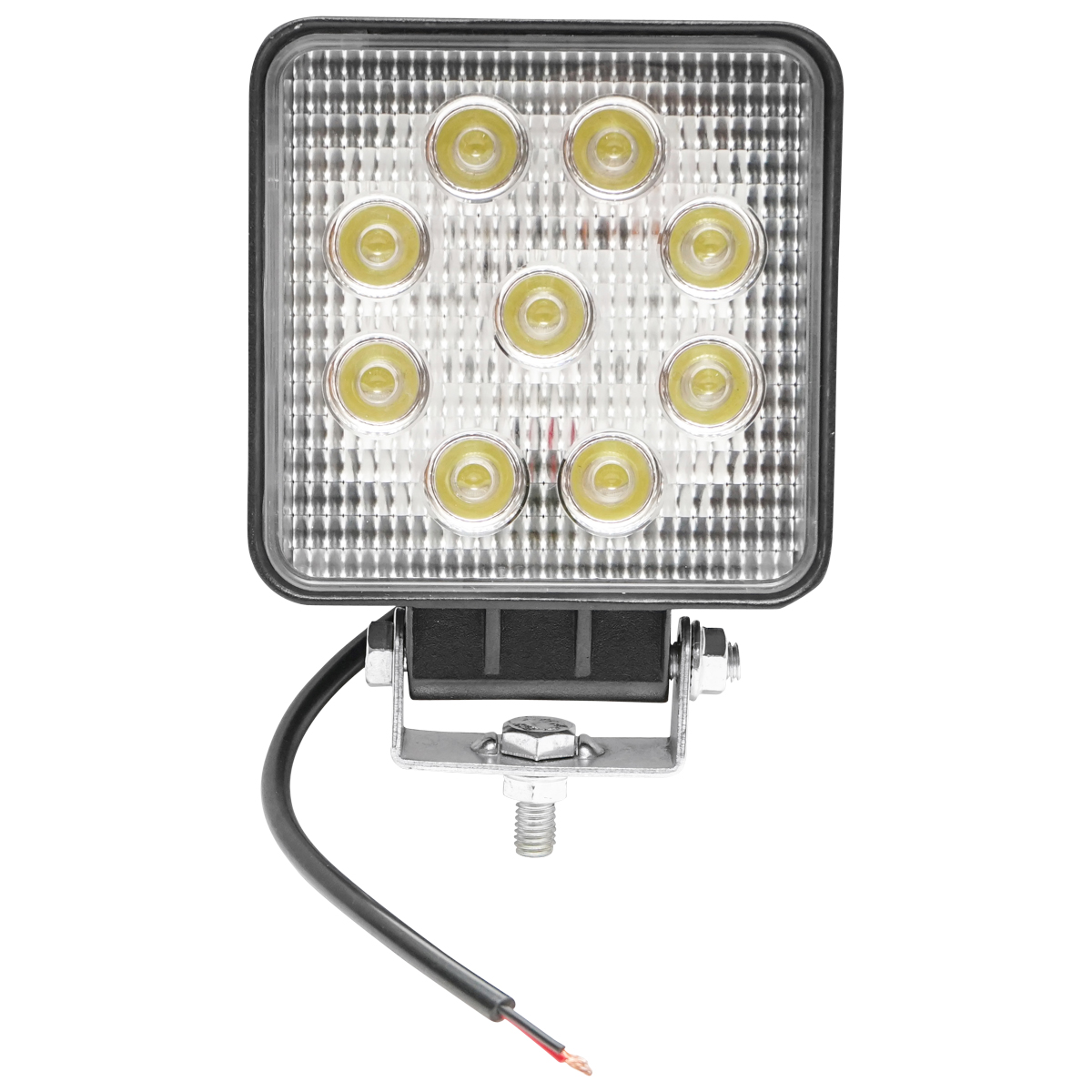 Lampa 9 LED-uri 10-60V 27W unghi de radiere 60 patrat Lampa 9 LED-uri 10-60V 27W unghi de radiere 60 patrat